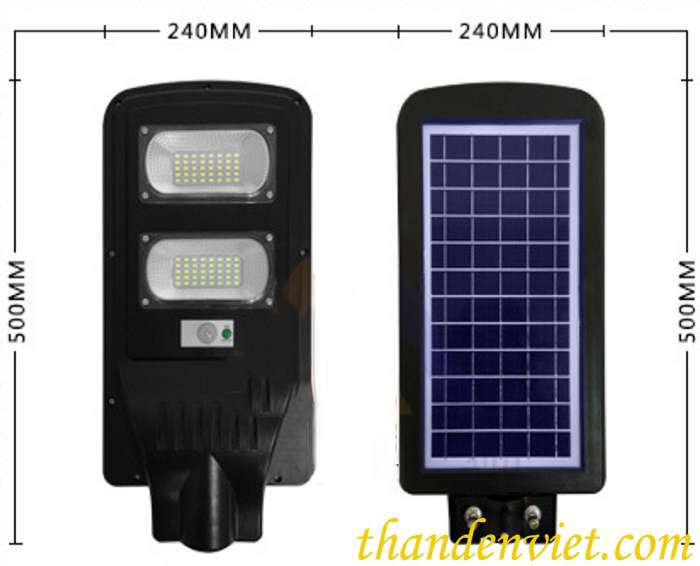 Đèn đường năng lượng mặt trời NK0024 60W